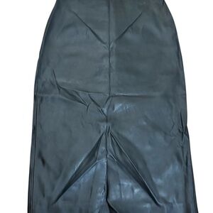 Catherine Malandrino Sleek Black Midi Skirt